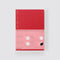 365 Days Ruled Notebook - Red / A5