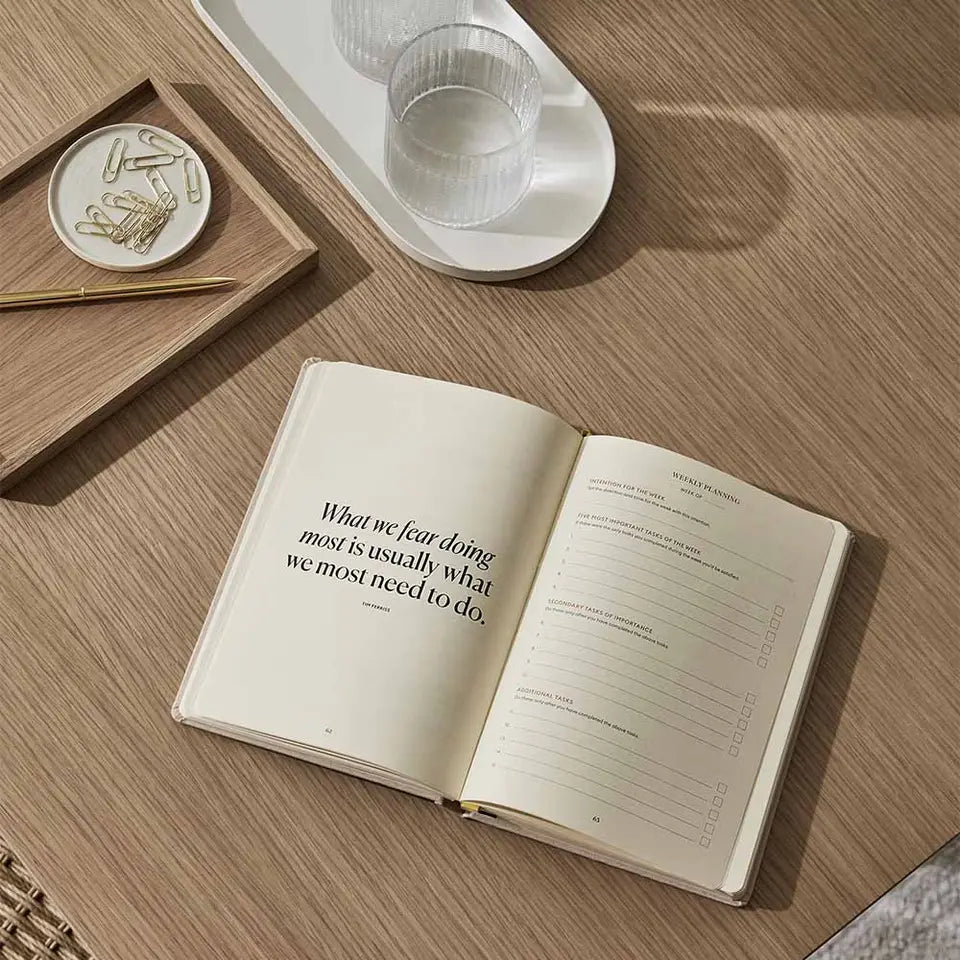 Daily Productivity Planner - Black