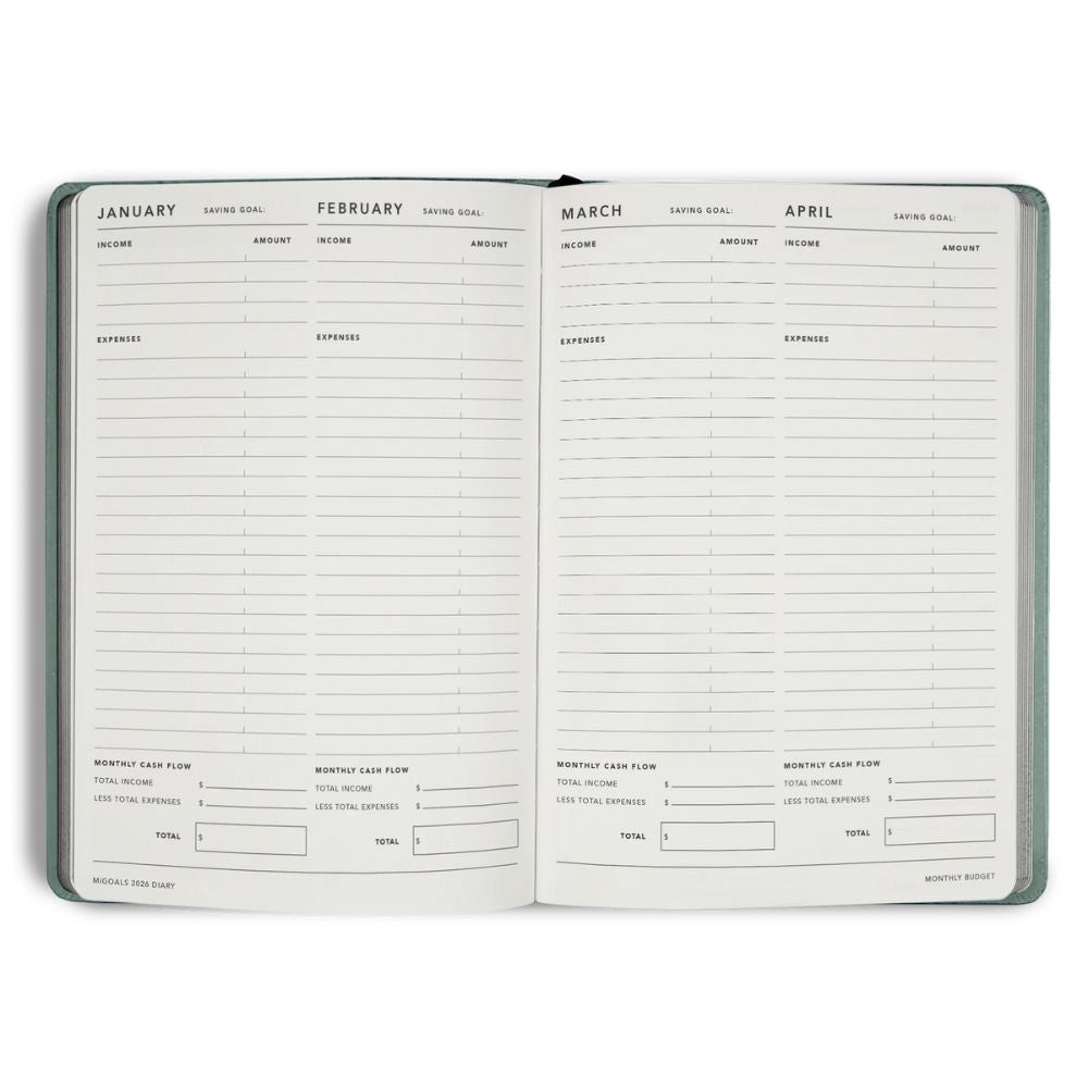 Migoals 2026 Diary 