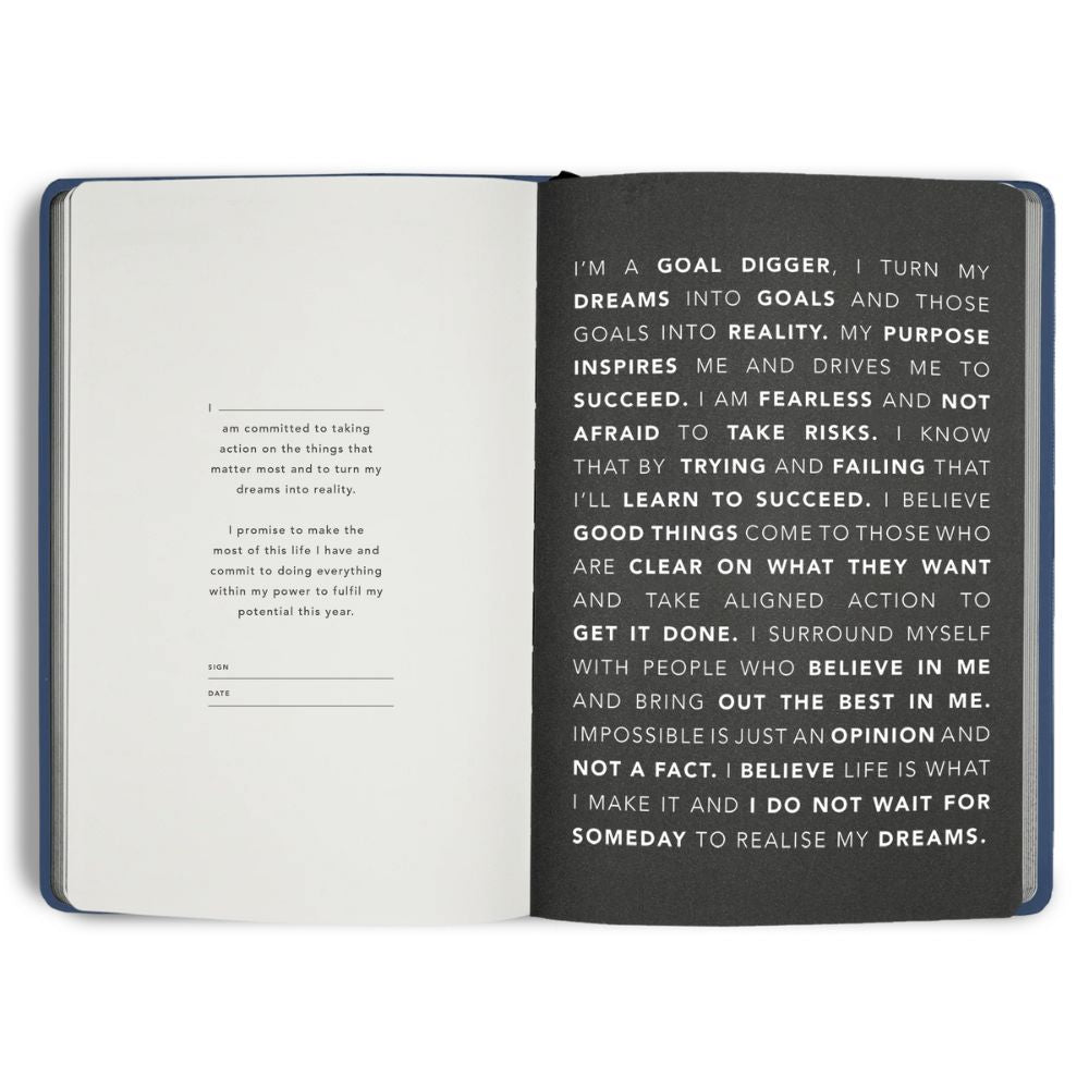 2026 Daily Goal Digger Planner - B5 / Element Blue