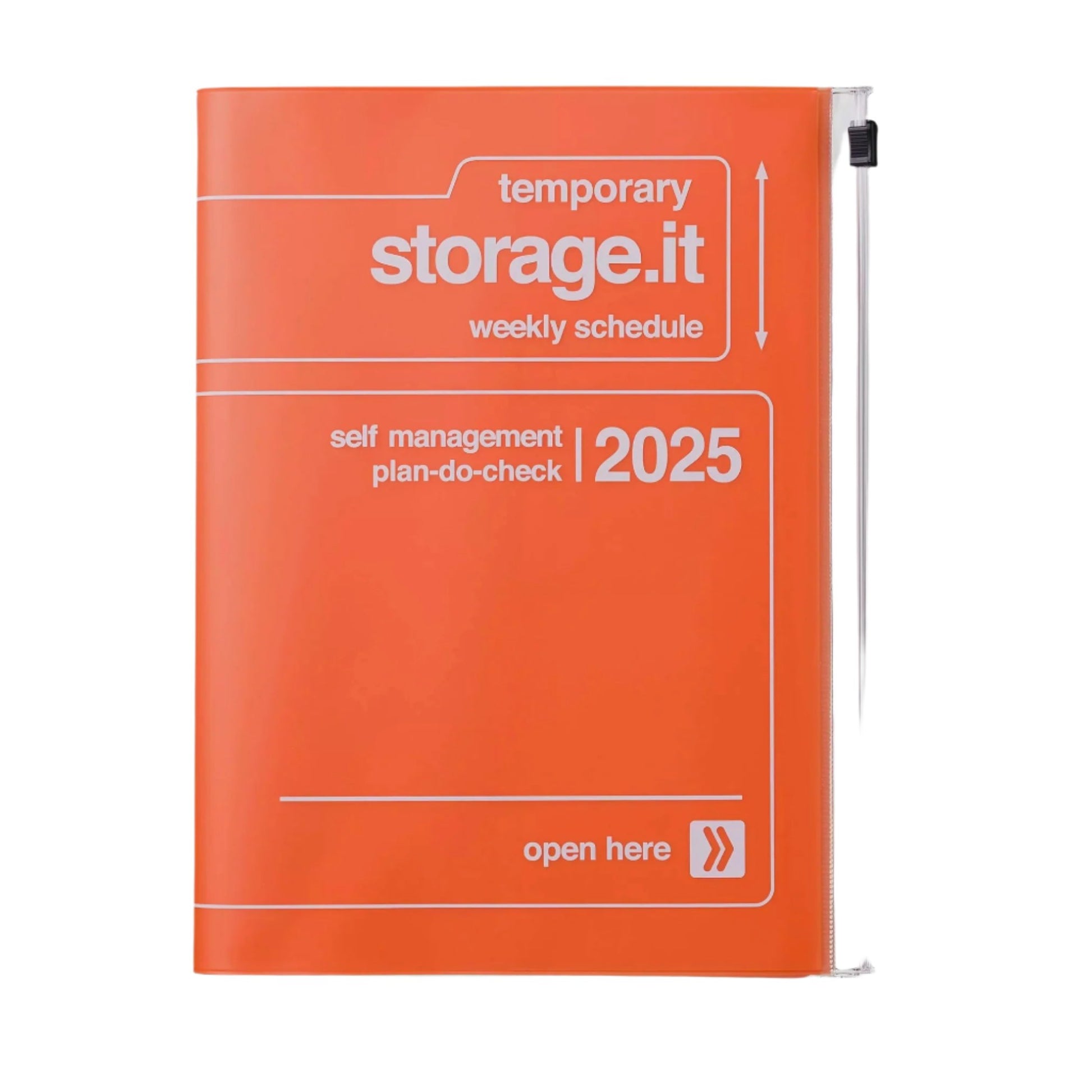 2024-2025 Storage.It Weekly A5 Diary - Orange