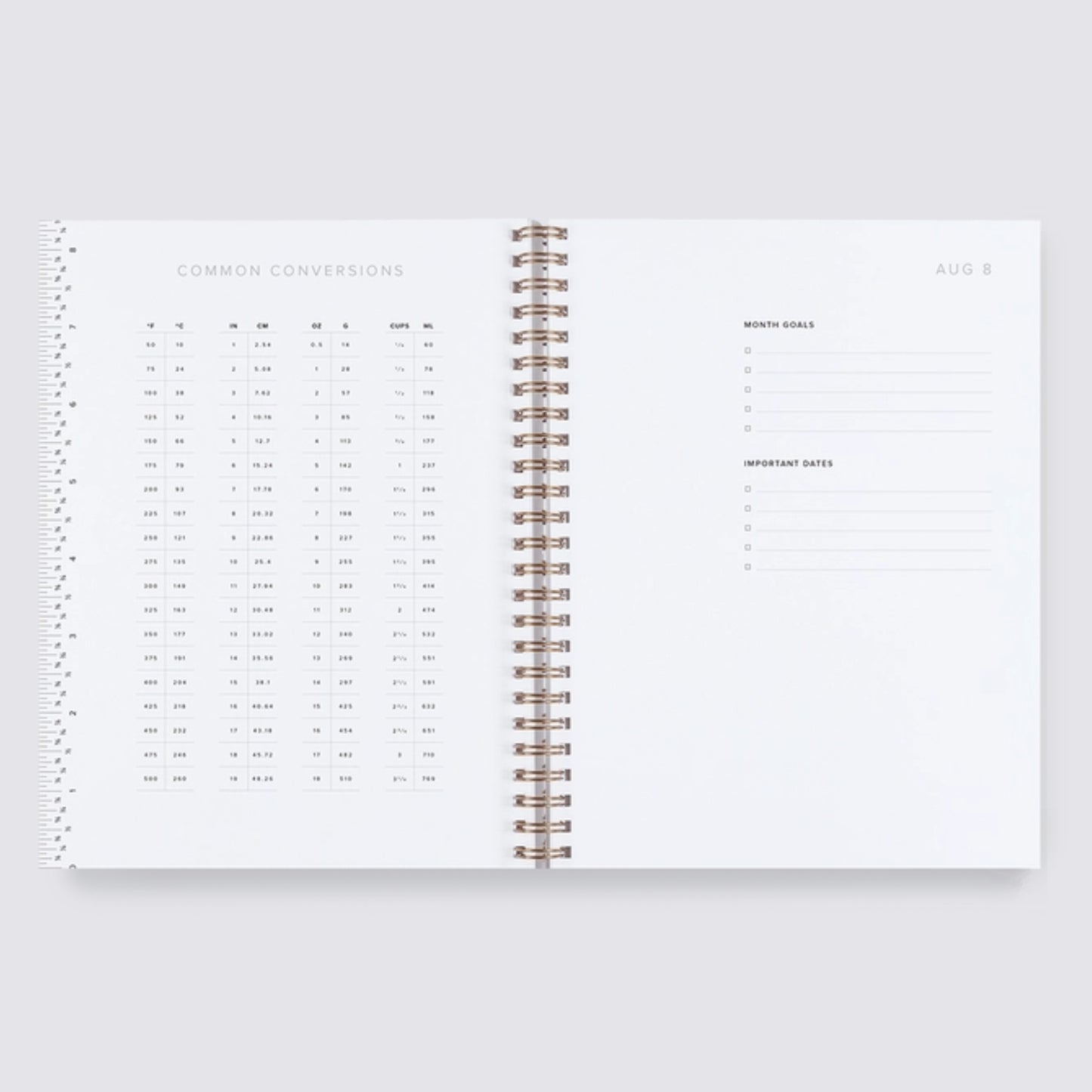 Weekly Academic Diary