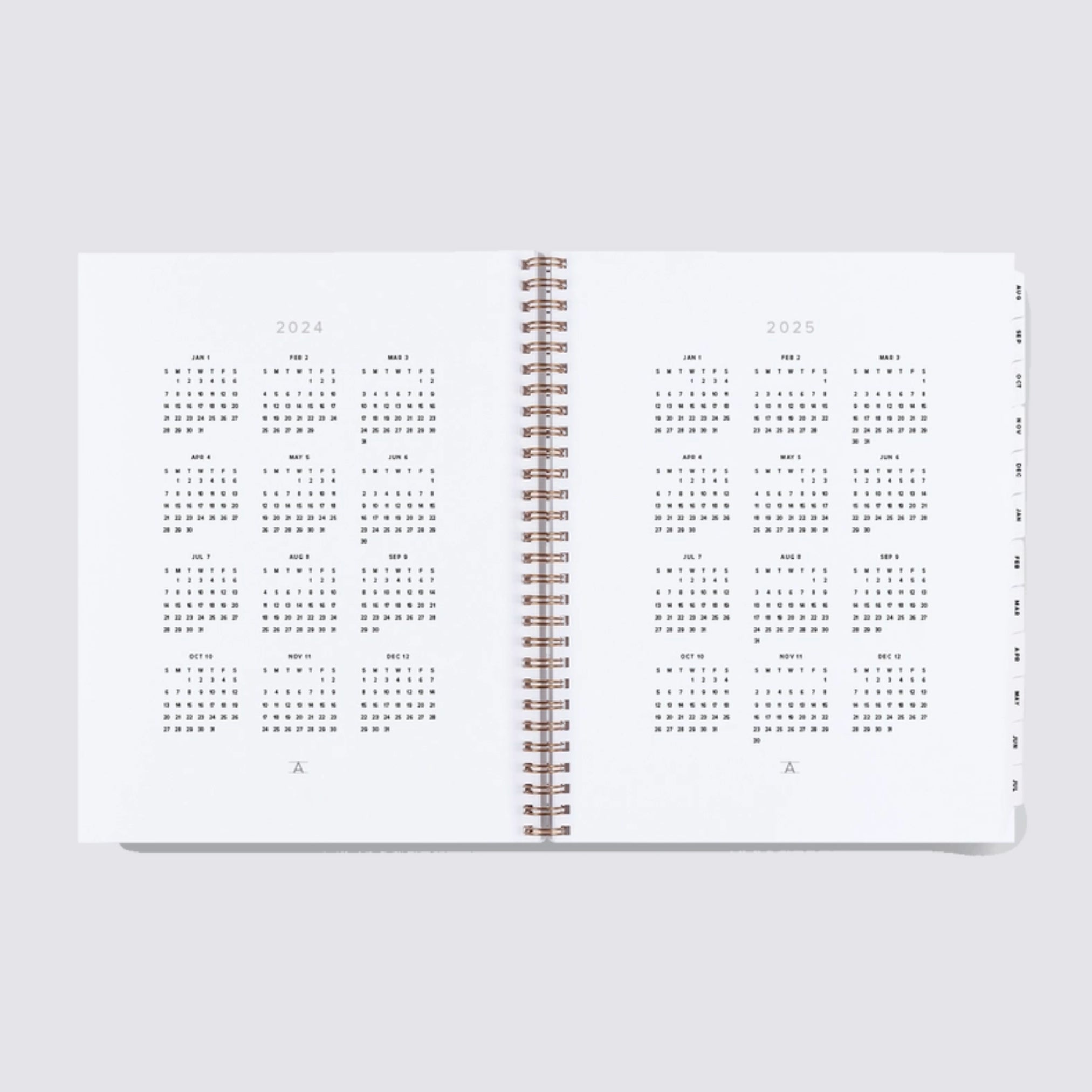 2024-2025 Academic Year Task Planner Sky Blue