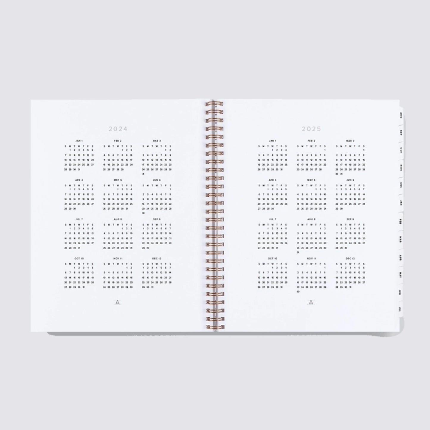 2024-2025 Academic Year Task Planner Sky Blue