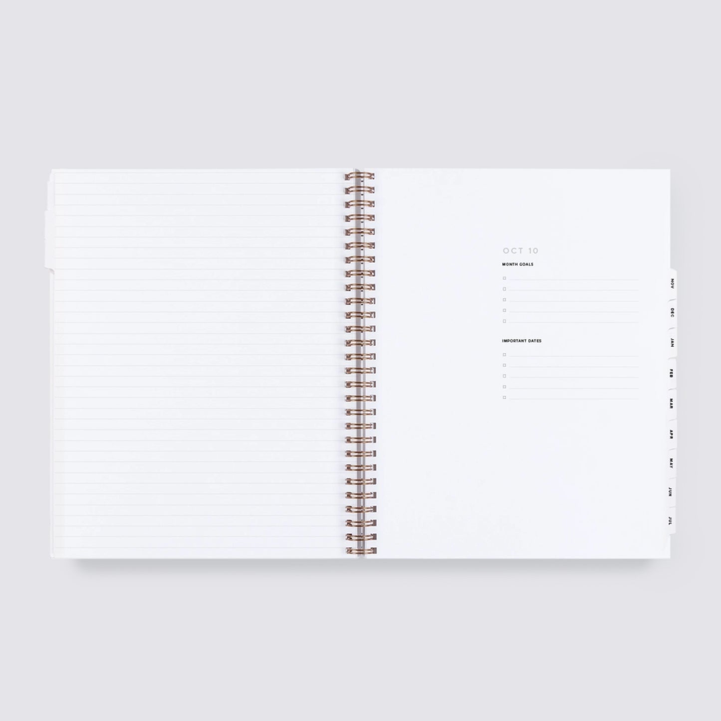 Academic Year Task Planner Sky Blue