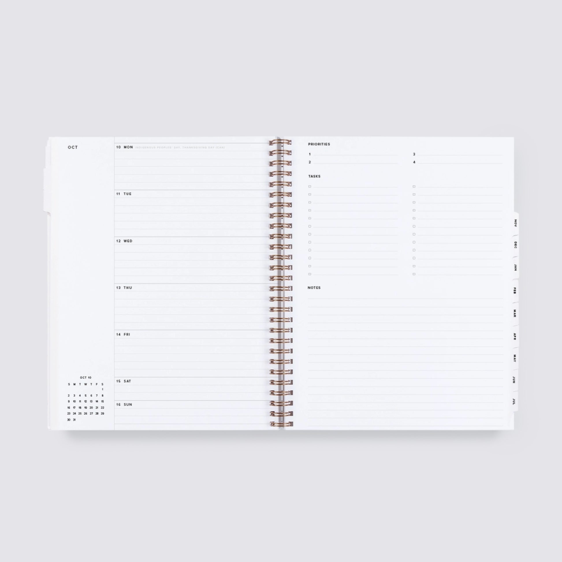 2024-2025 Academic Year Task Planner- Sky Blue
