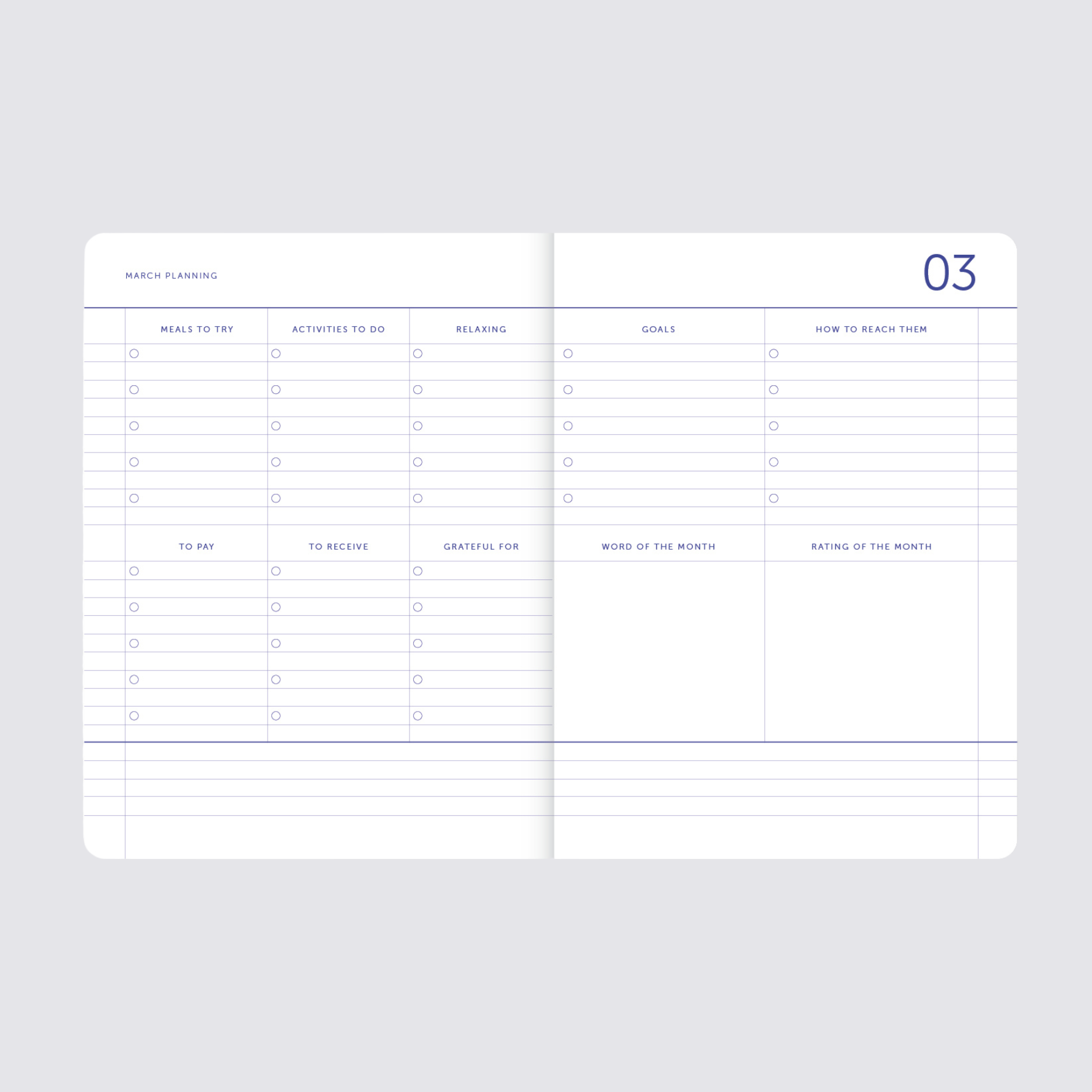 My Journal Weekly Diary 2024 - Mint Green
