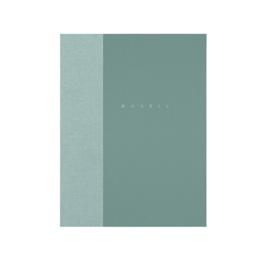 2024 Klasyk Weekly Diary - Eucalyptus