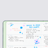 2024 Weekly Refillable Diary - Pastel Sky