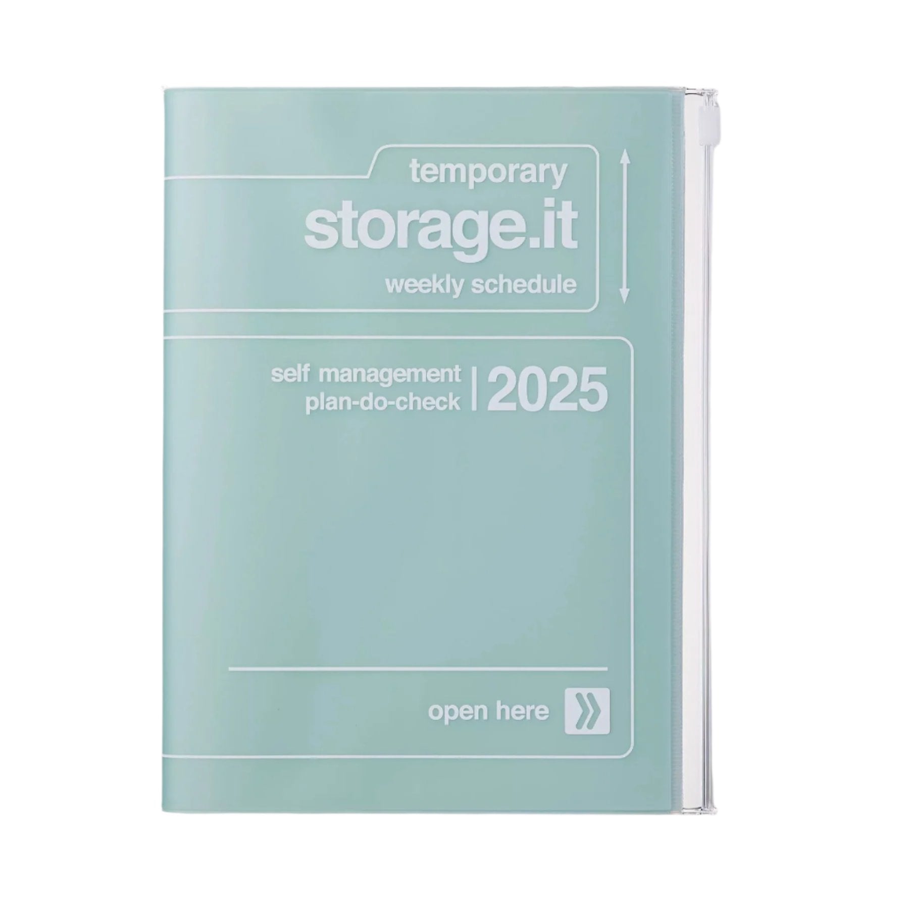 2024-2025 Storage.It Weekly A5 Diary - Mint