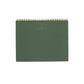green dated planner for weekly tasks