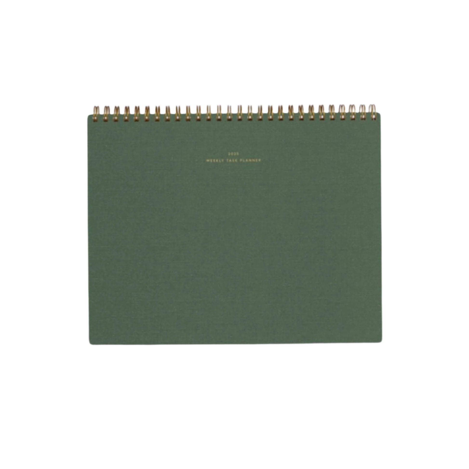 2025 Weekly Task Planner - Fern Green