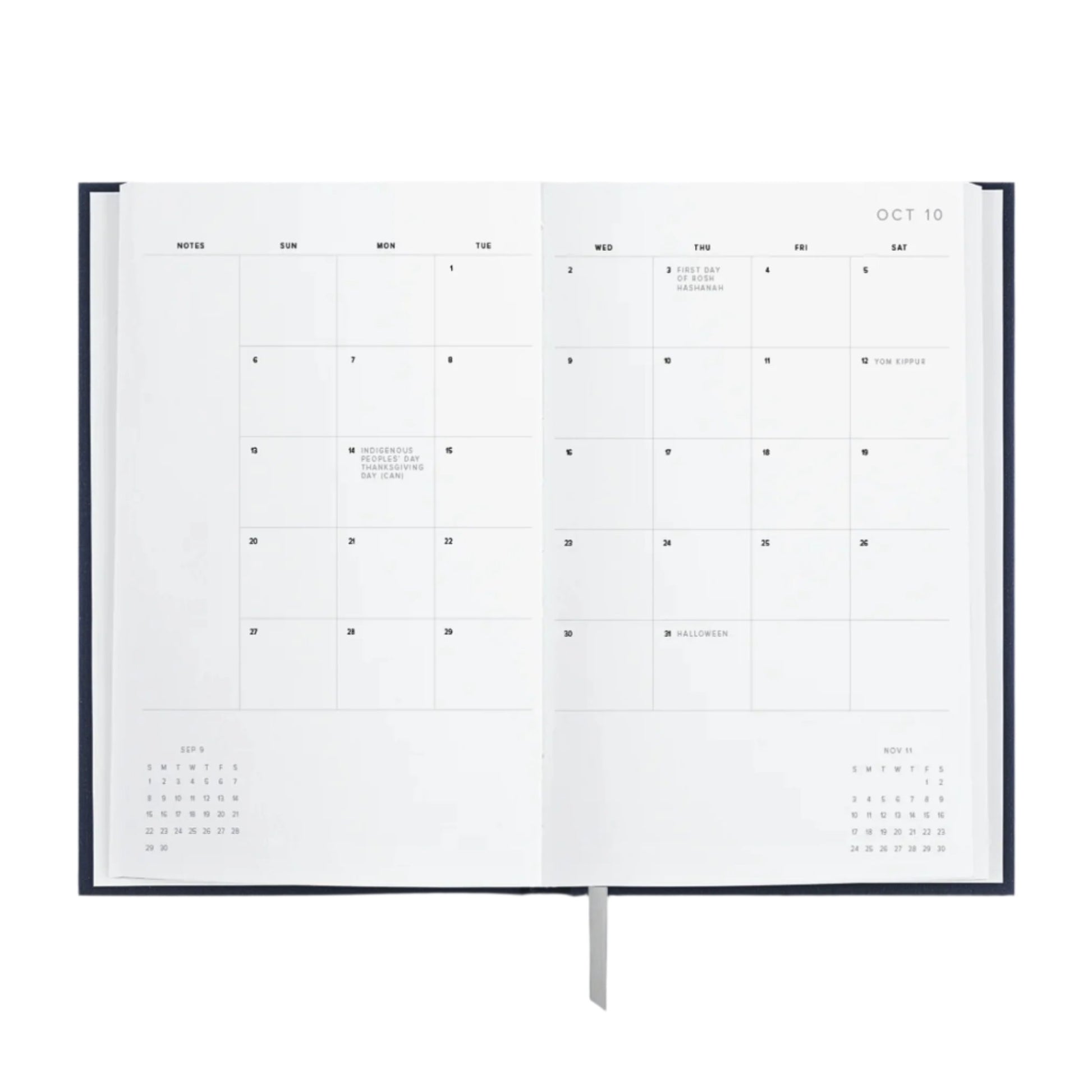 2025 Daily Planner - Oxford Blue
