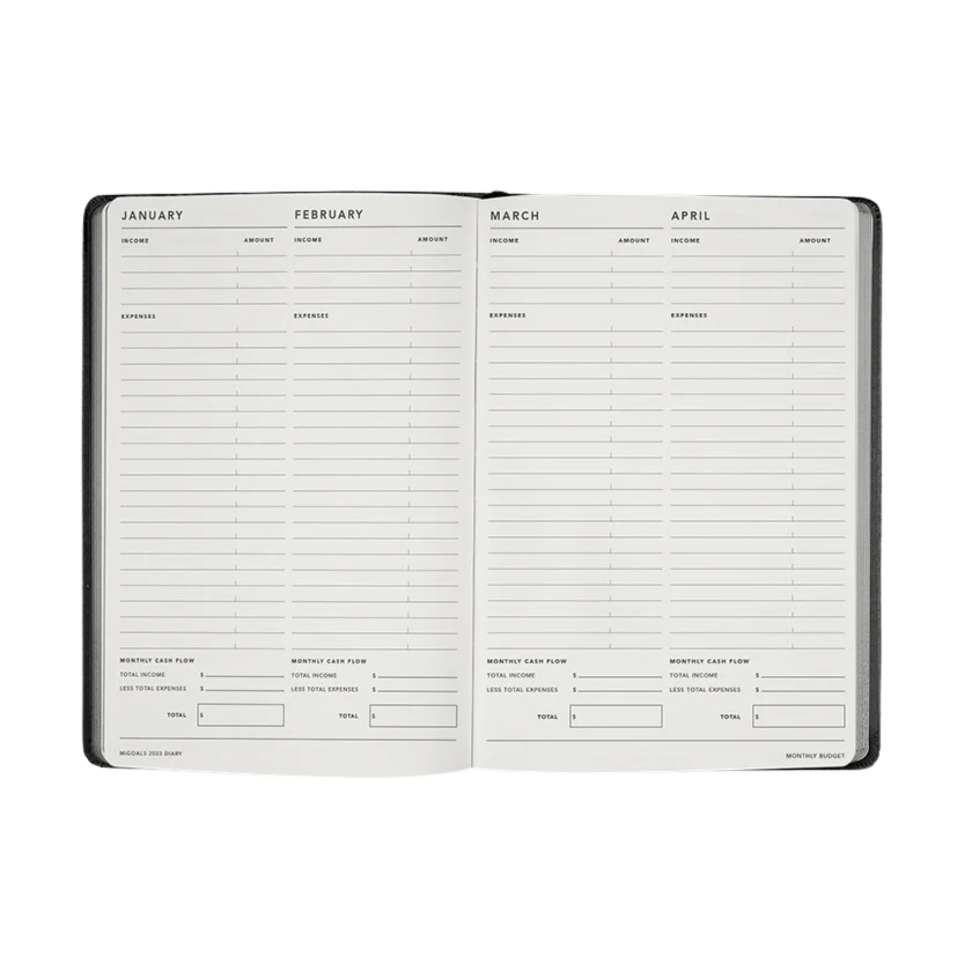 2025 A5 Weekly Notes Diary - Lilac