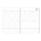 2026 My Journal Weekly Diary - Coral Stripes