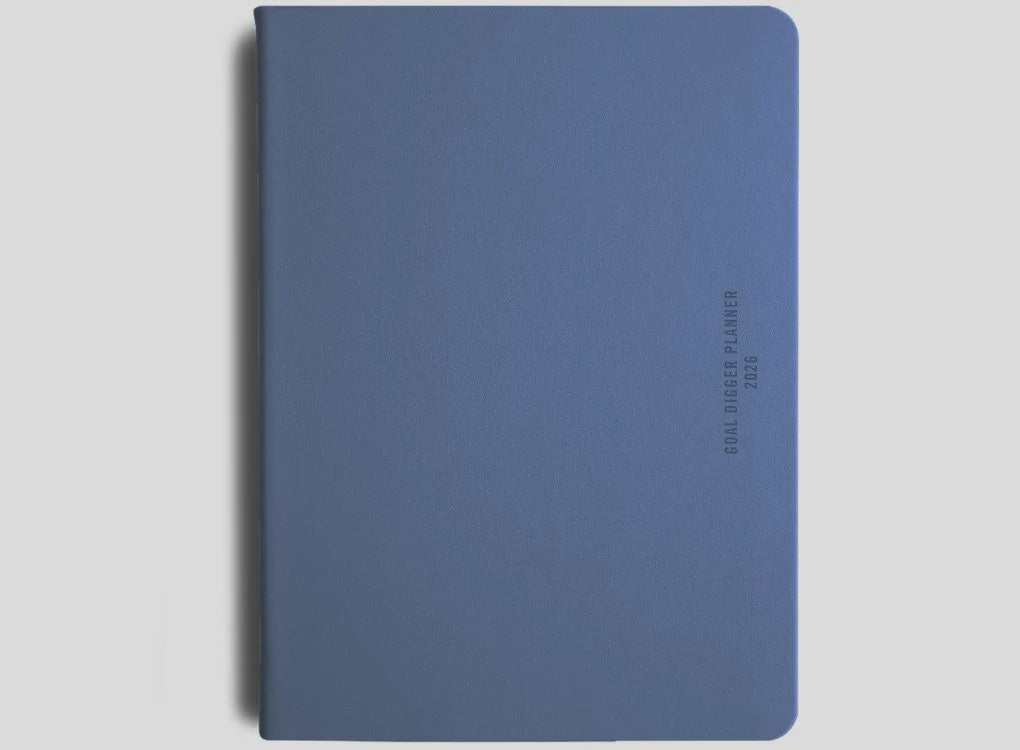 2026 Daily Goal Digger Planner - B5 / Element Blue