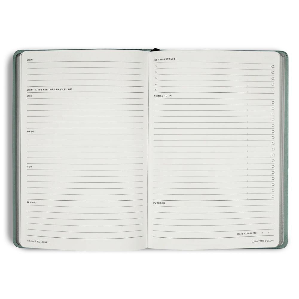 Migoals 2026 Diary 