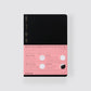 365 Days Ruled Notebook - Black / A5