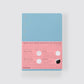 365 Days Ruled Notebook - Blue / A5