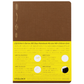 Dot grid notebook brown