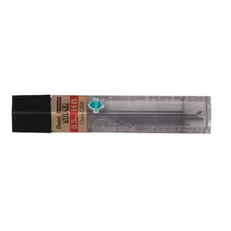 Pocket Pencil  leadsTUBES OF 12 0.5 HB