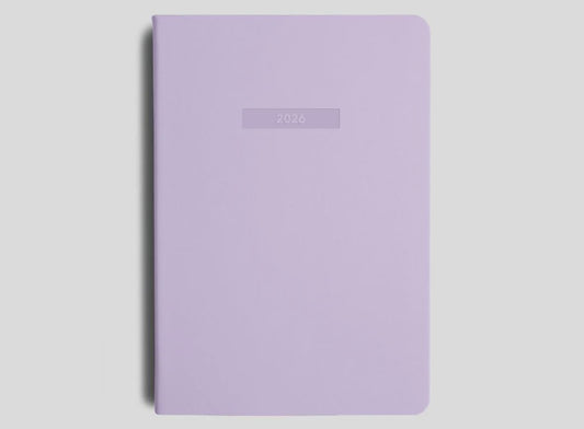 2026 A5 Weekly Notes Diary - Lilac