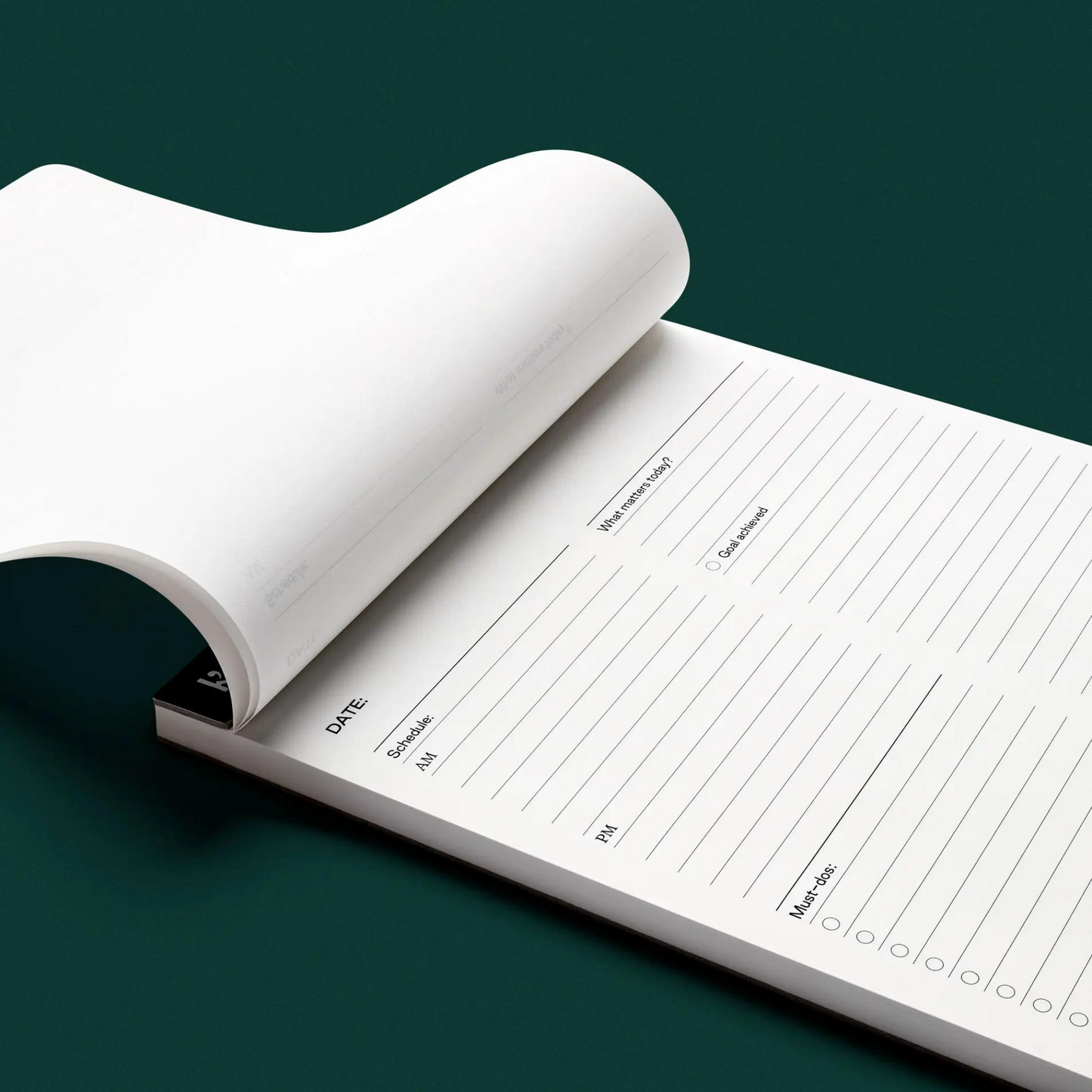 A5 Daily Action Pad - Stone Paper