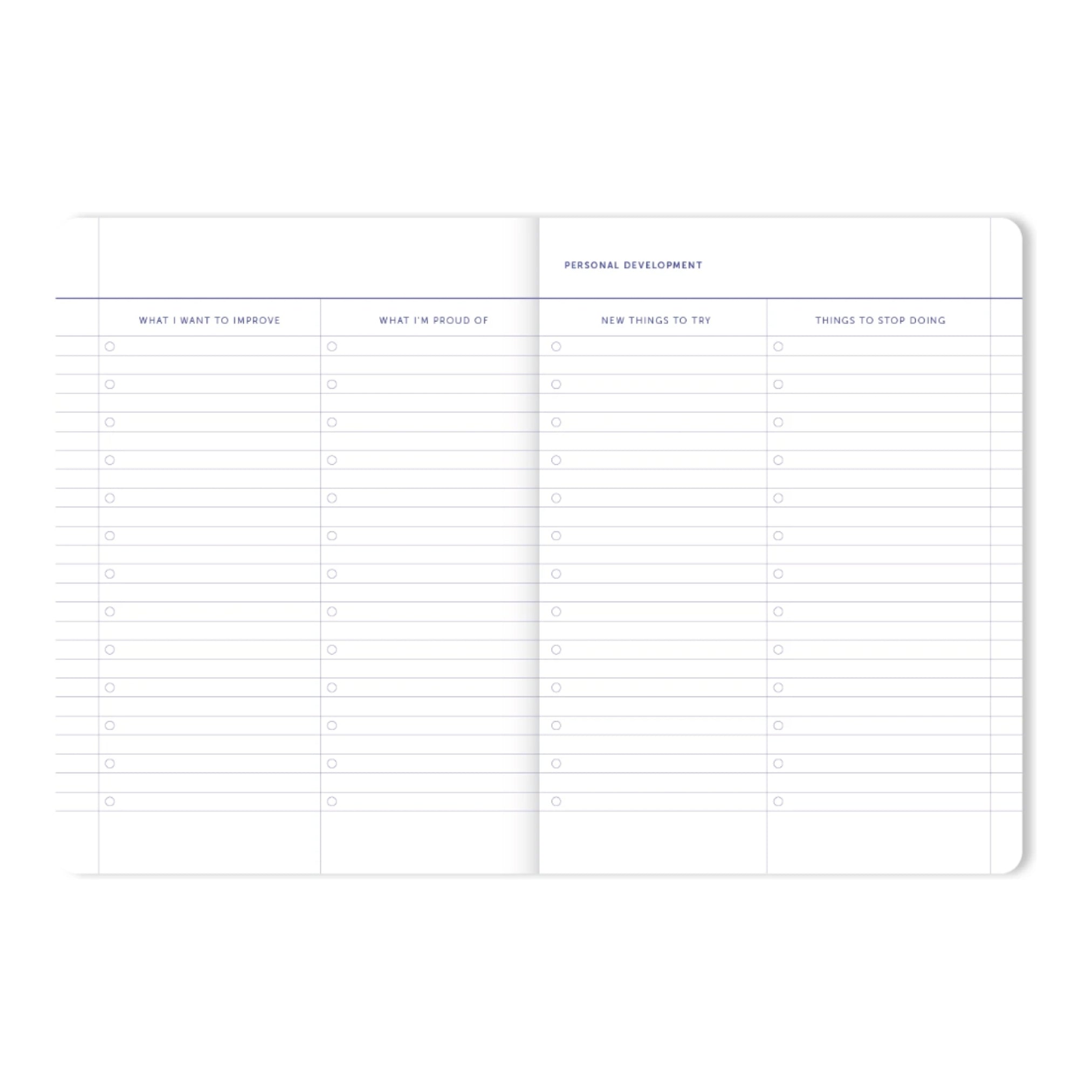personal development A-Journal 2025