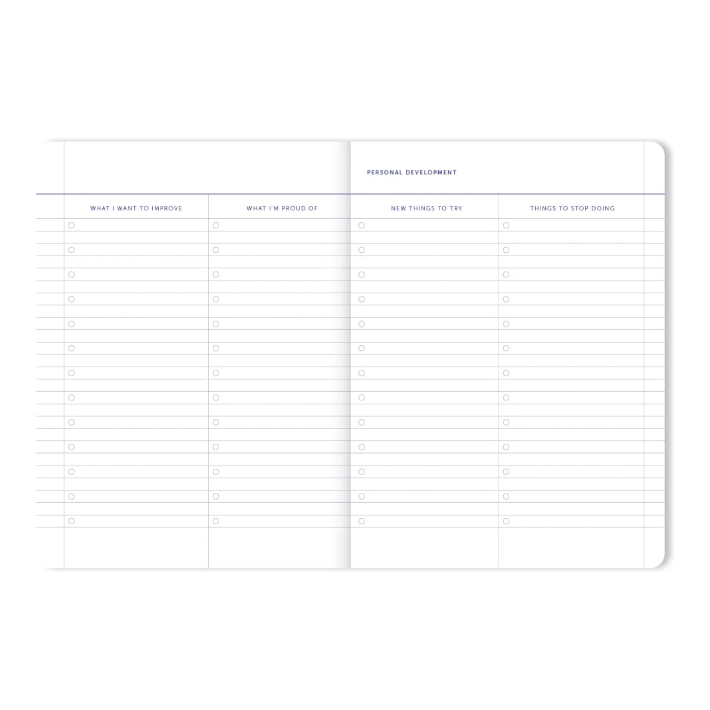 personal development A-Journal 2025