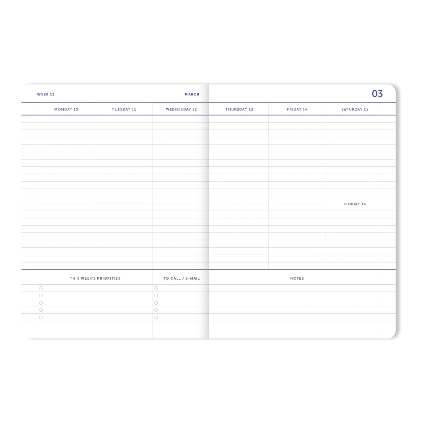 2025 dated diary A-Journal
