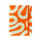 Hardback Notebook - Orange Wiggle