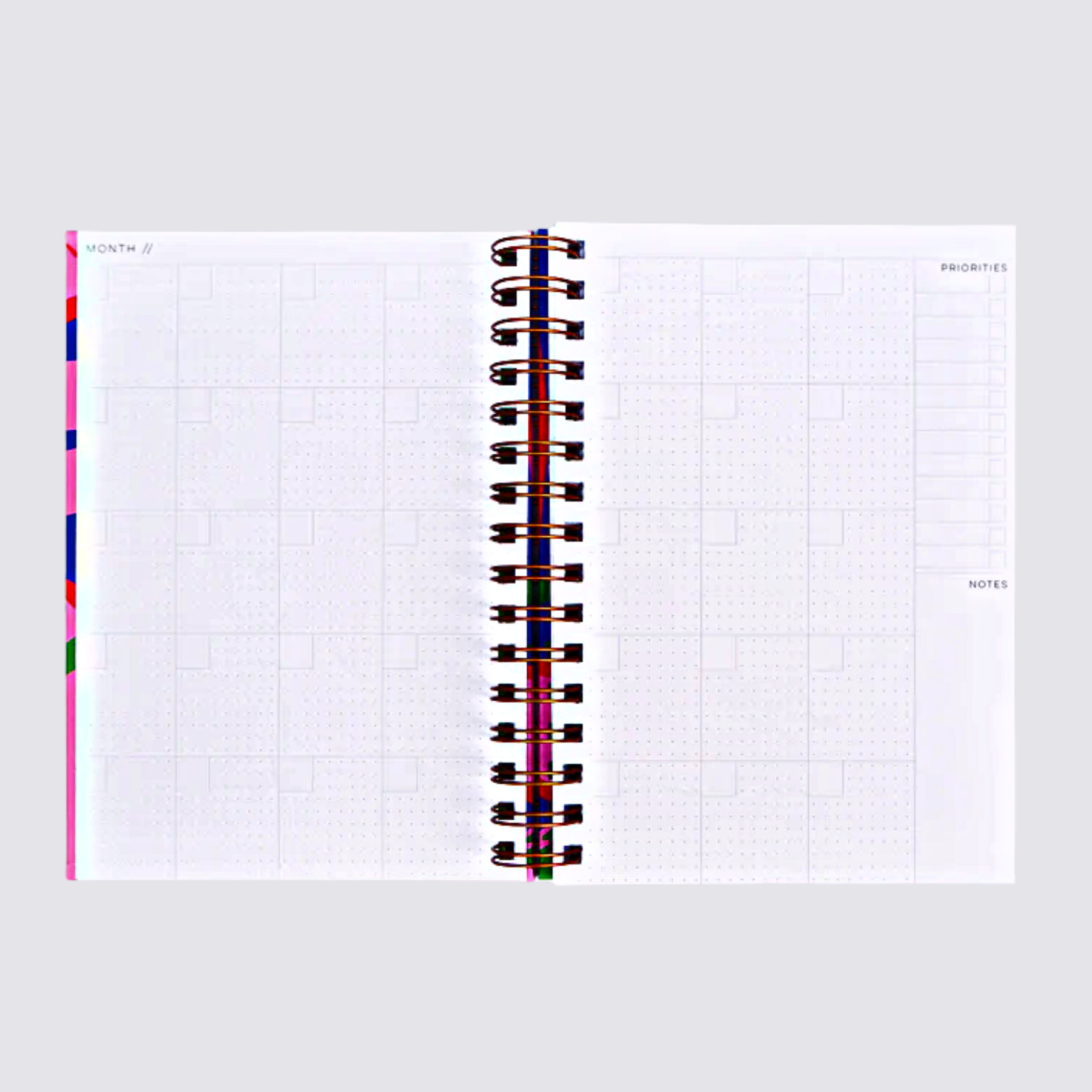 Athens Undated Hardcover Weekly Planner
