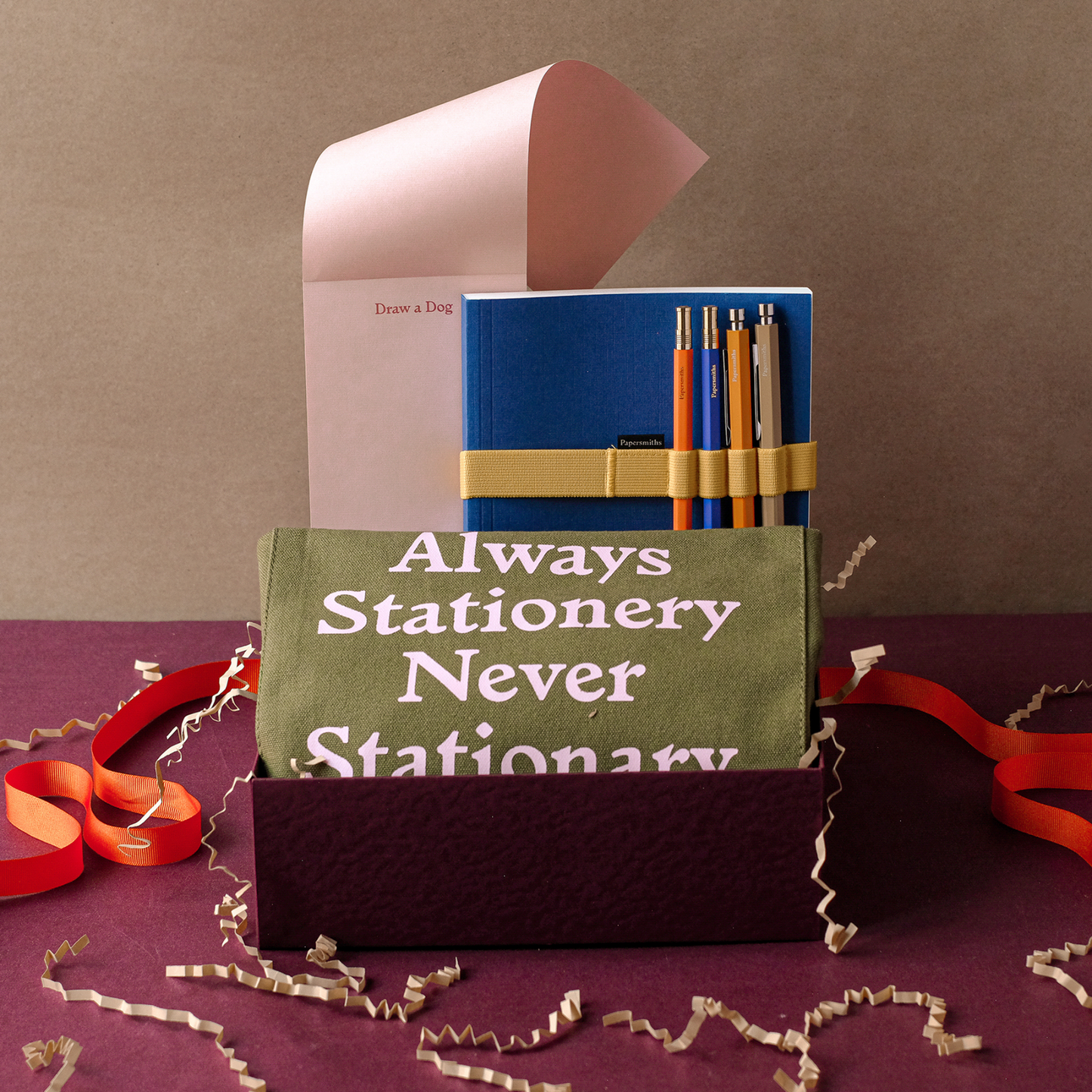 Ultimate Stationery Stash - Azurite / Plain Paper