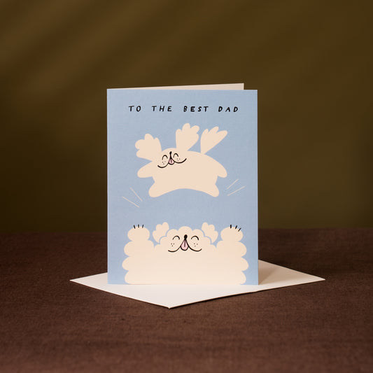 To The Best Dad Card