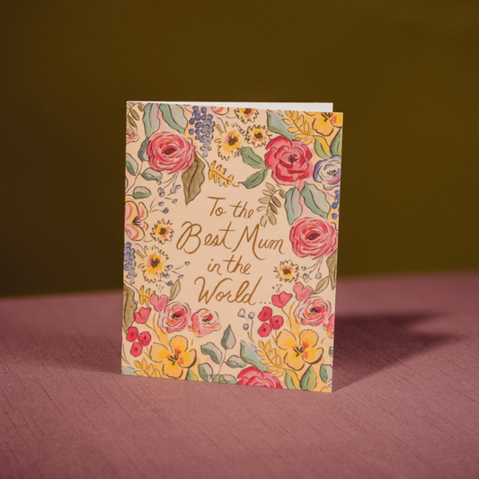 Best Mum In The World Card
