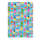 Animals Birthday Gift Wrap Paper 