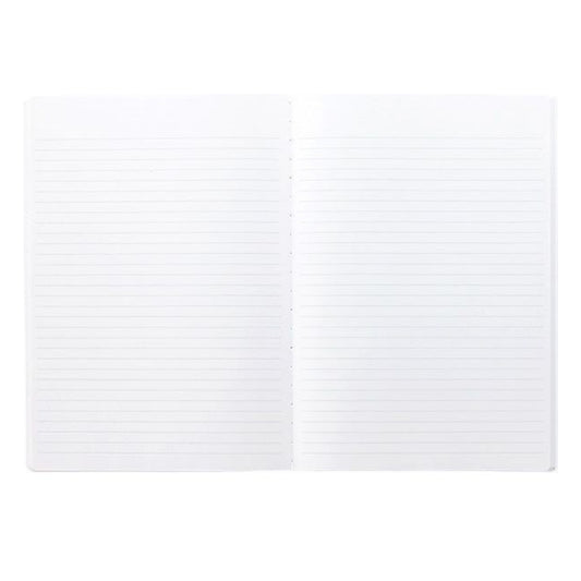 Vintage Notebook Ruled - Grey