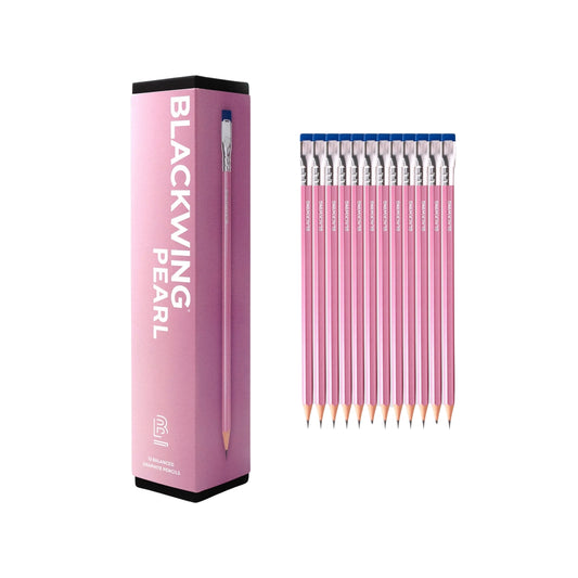 Blackwing Pearlescent Pencil - Pink - Set of 12