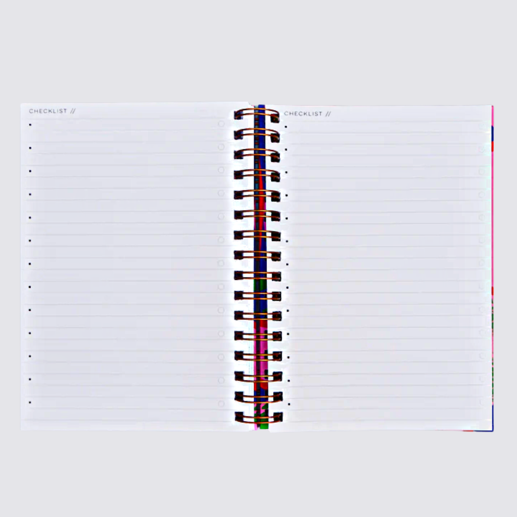 Athens Undated Hardcover Weekly Planner