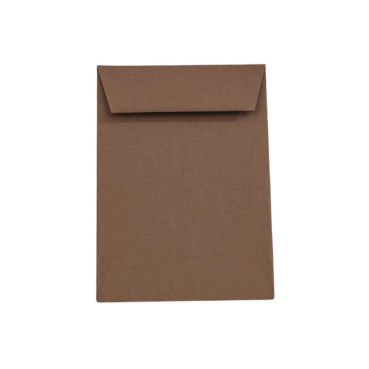 Gift Wallet Envelope C6 - Nubuck Brown / Set of 6