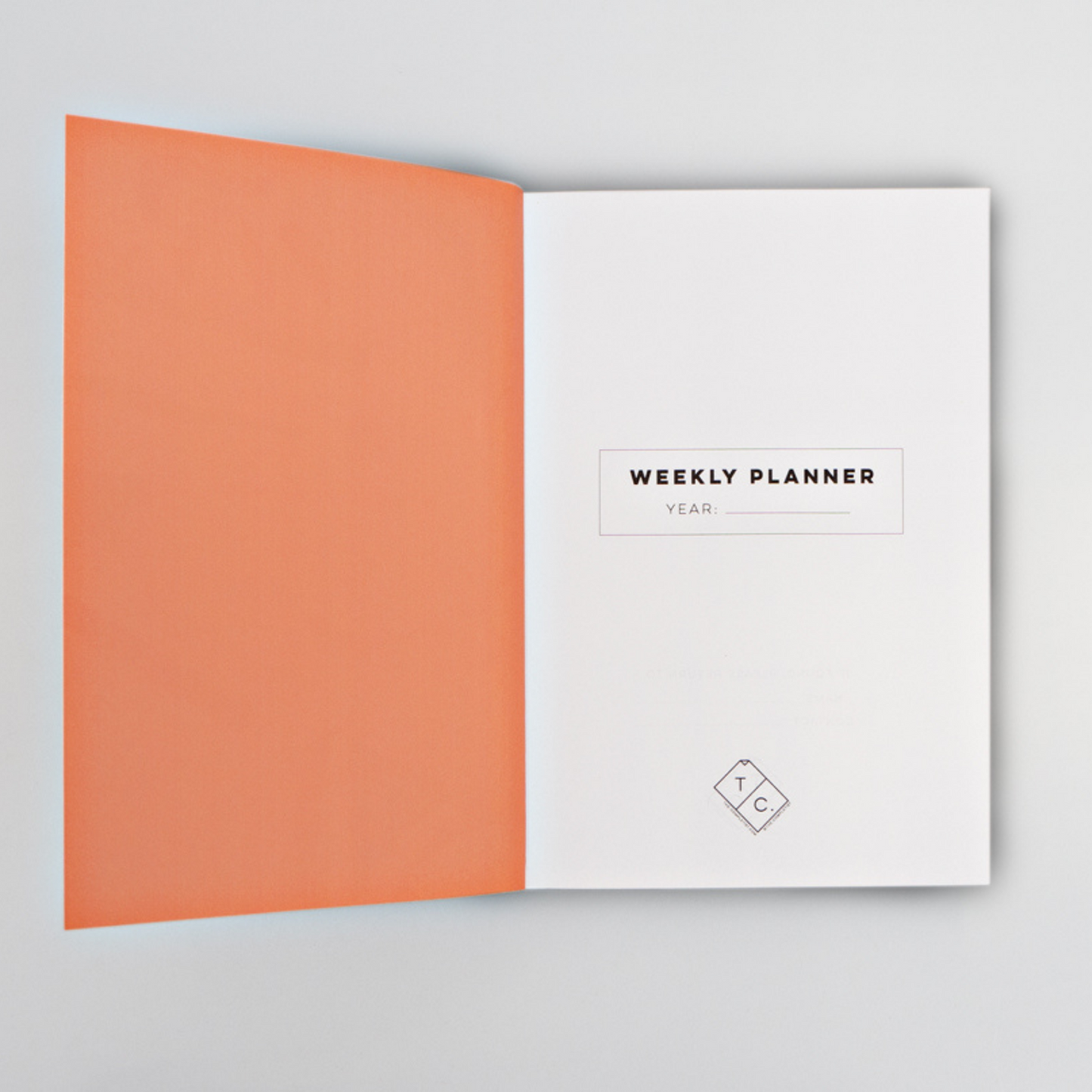Weekly Undated Planner A5 - Capri No. 1