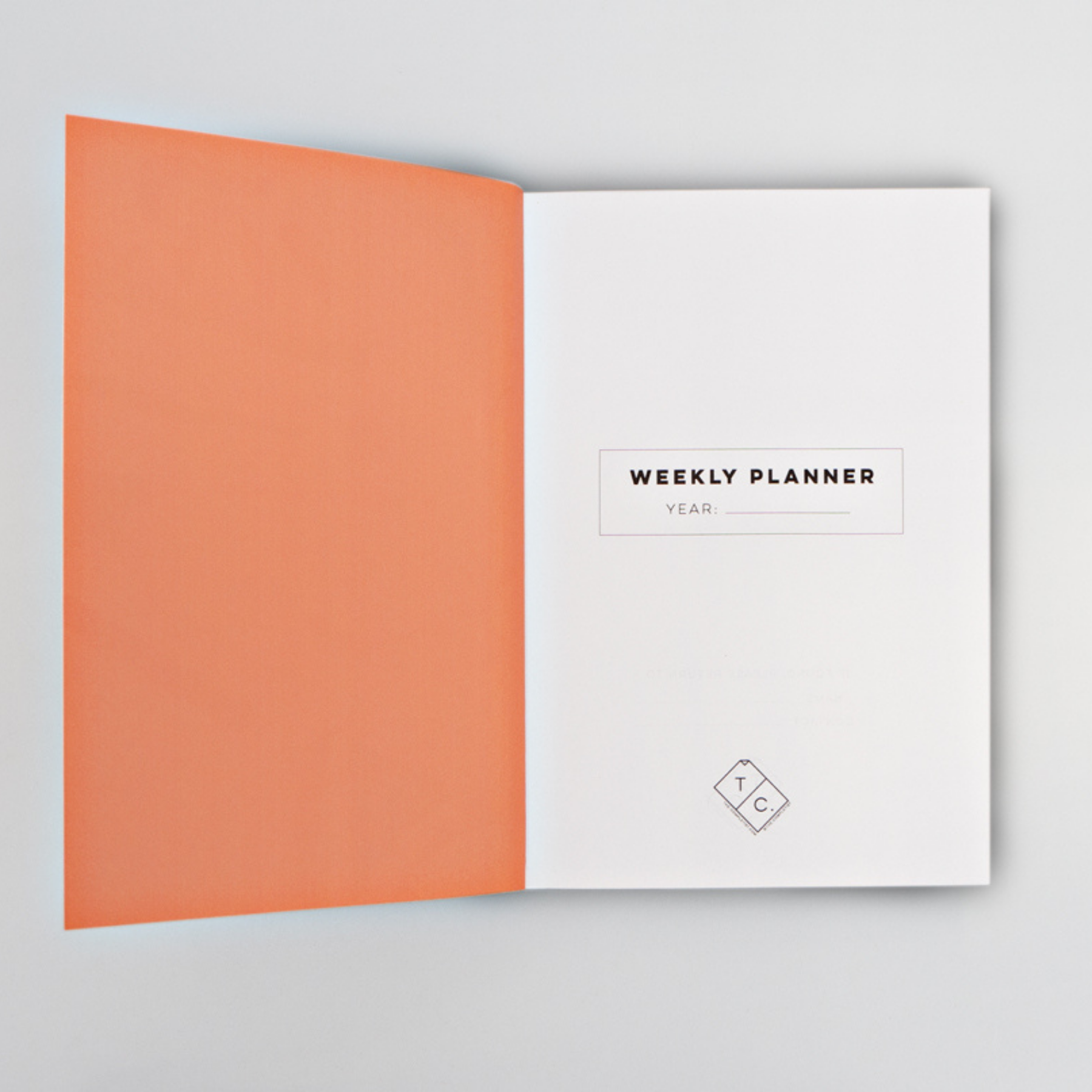 Weekly Undated Planner A5 - Capri No. 1