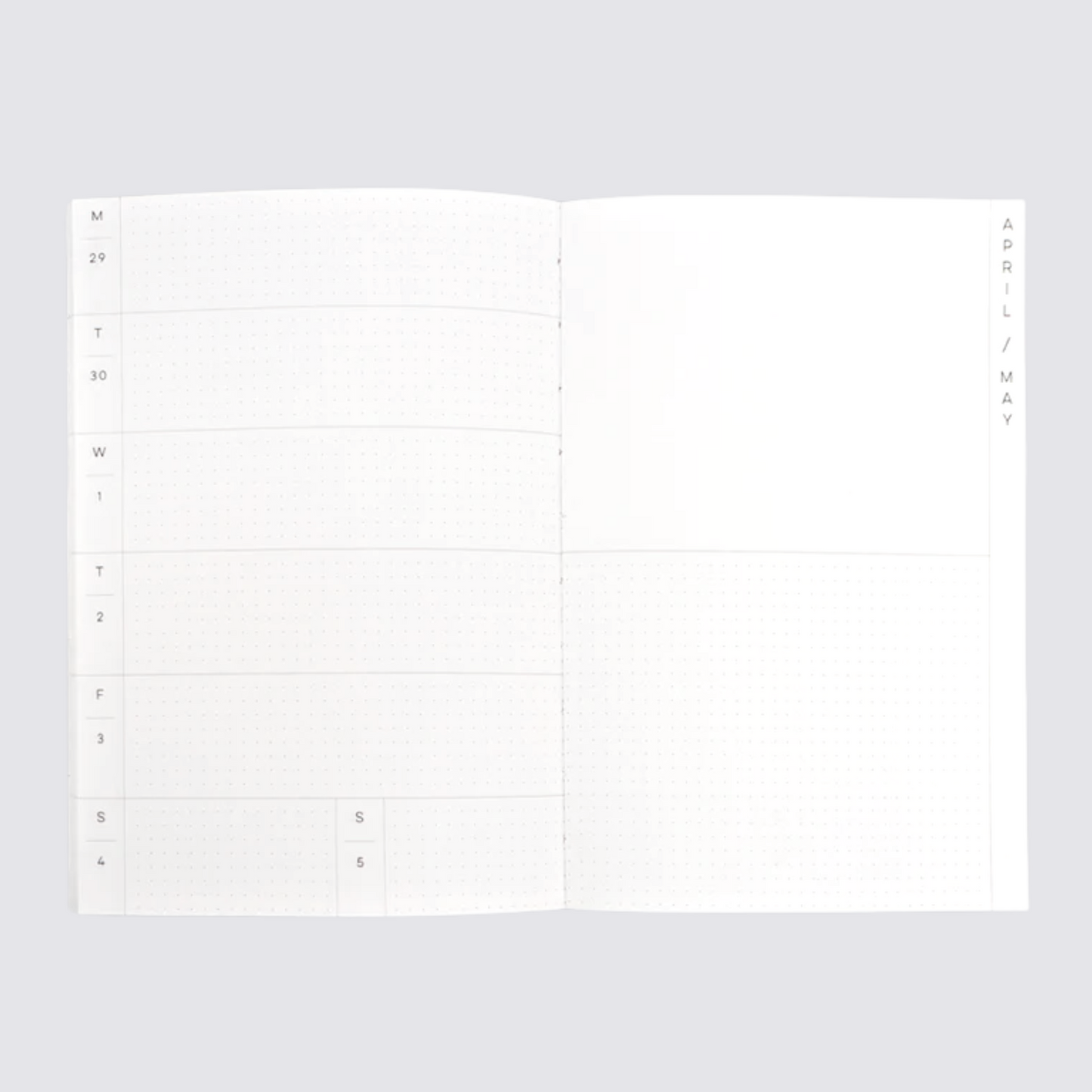 Weekly Undated Planner A5 - Capri No. 1