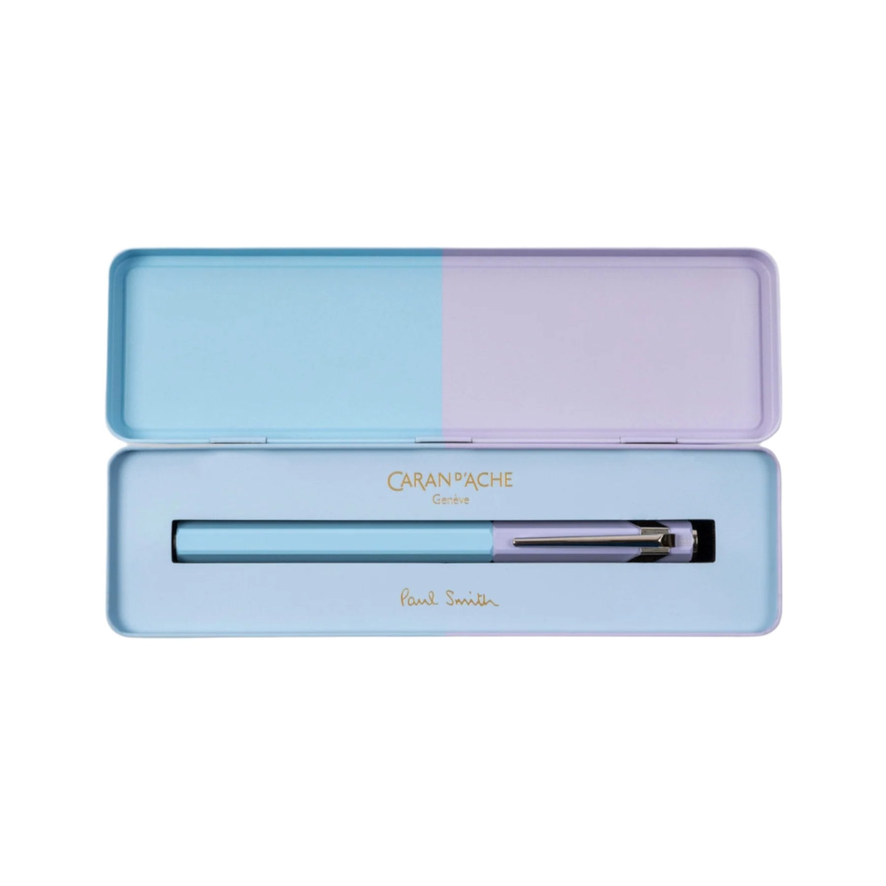 Paul Smith 849 Fountain Pen - Sky Blue/Lavender Purple