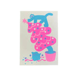 Cat Climbing Christmas Tree Card
