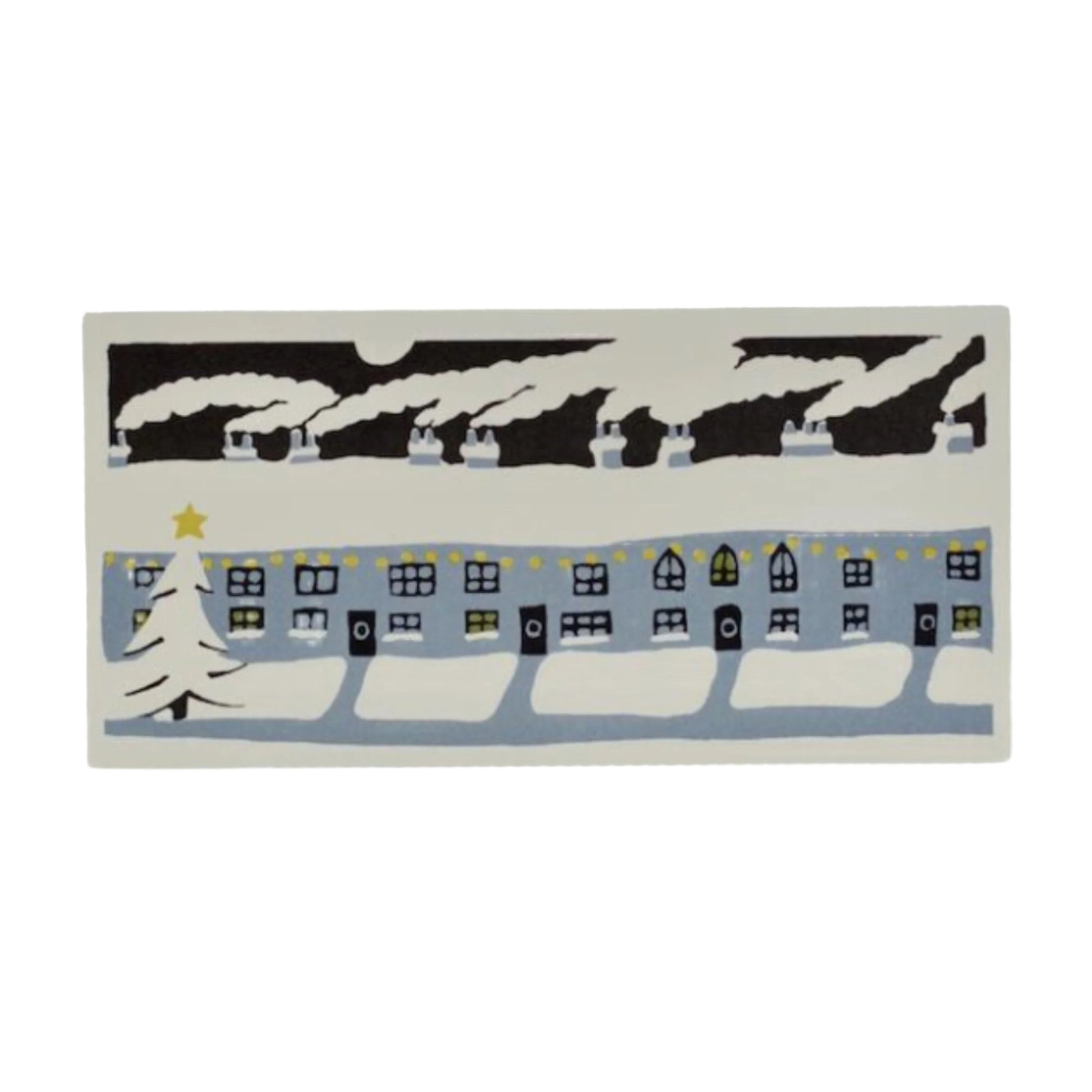 Christmas Chimneys - Set of 6