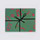 Gift Wrap Sheet - Christmas Memphis Print