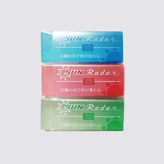Colour Changing Eraser - Green Blue