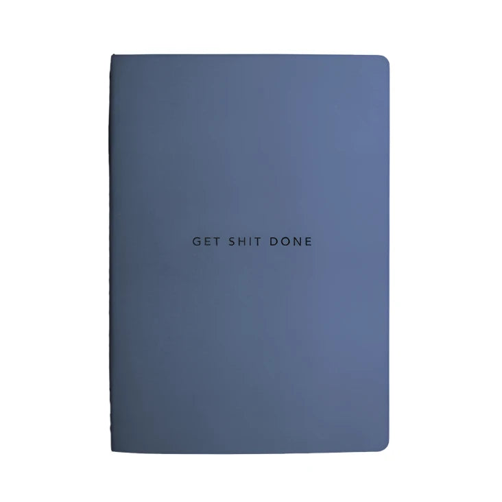 Get Shit Done To-Do List Notebook - A5