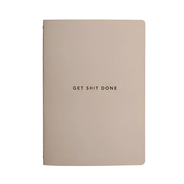 Get Shit Done To-Do List Notebook - A5
